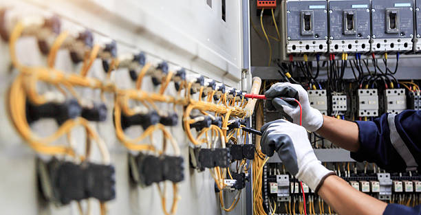 Professional Electrician technician working in White Oak, PA